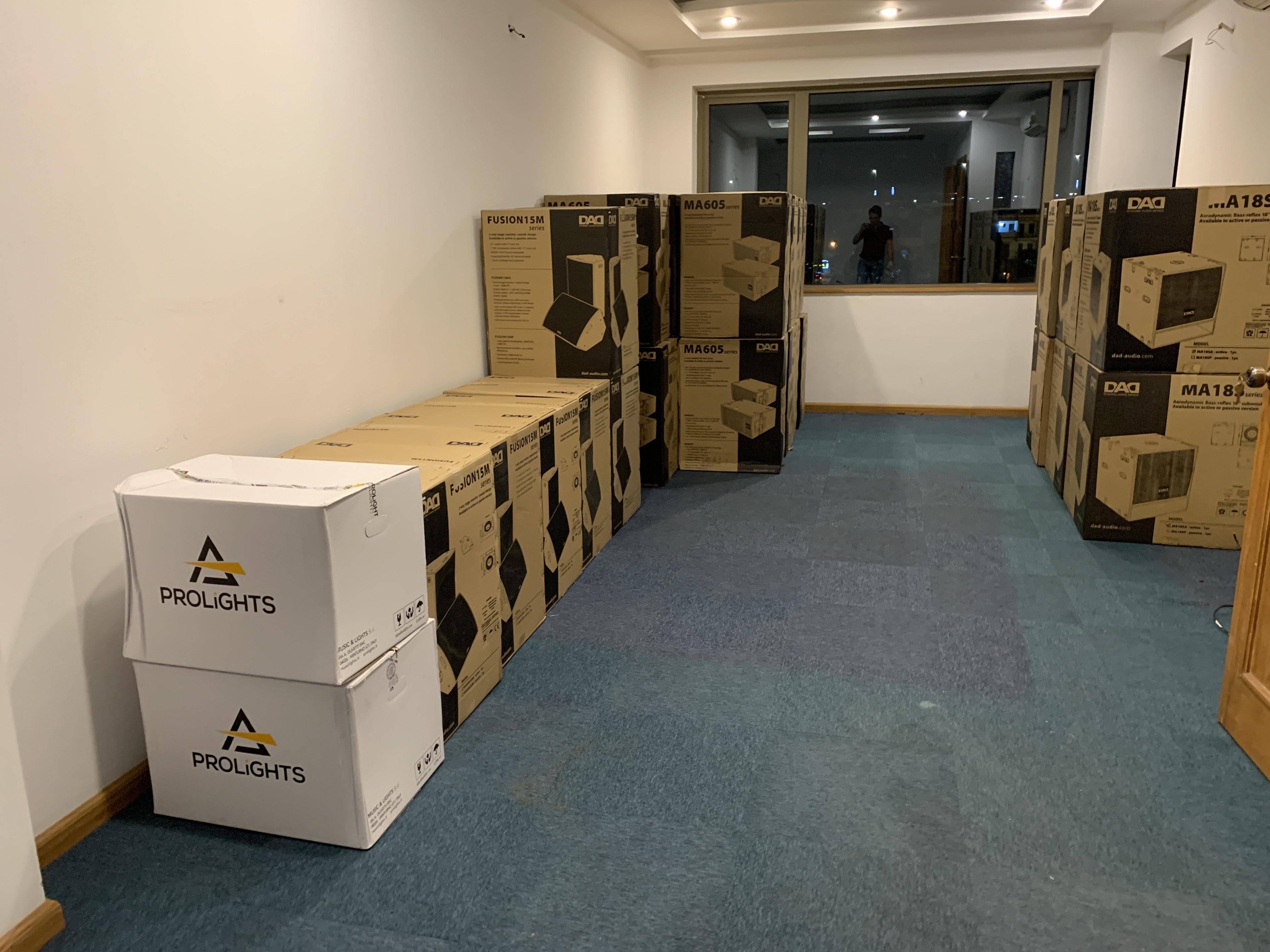 Dự án âm thanh đã triển khai lắp đặt